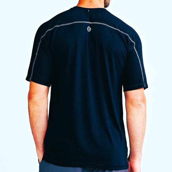 Tasc Performance MicroAir Performance Mesh T-Shirt $58 in Classic Navy - Picture 1 of 9